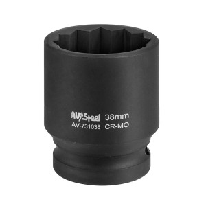 Головка торцевая ударная AV-731038 AV STEEL