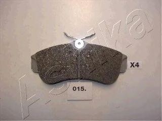 Колодки тормозные дисковые 5000015 ASHIKA