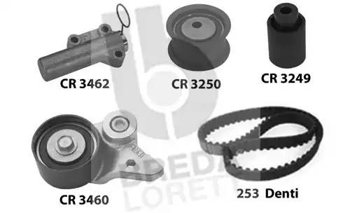 Ремень ГРМ - газораспределительного механизма (комплект) KCD0313 BREDA LORETT