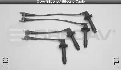 Провода высоковольтные системы зажигания (комплект) 18515 BRECAV