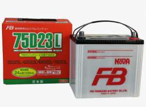 Батарея аккумуляторная 75D23L AKOM