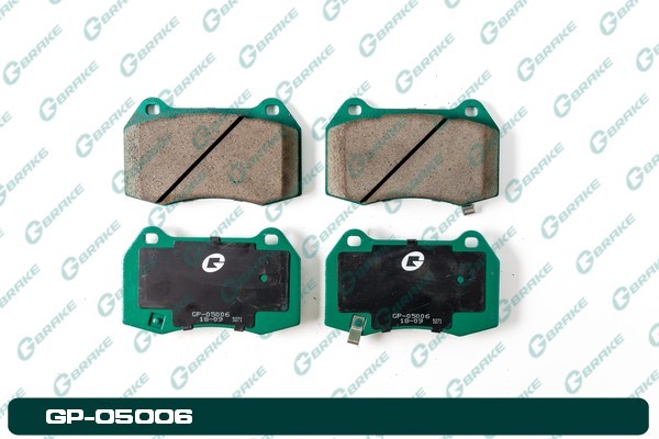 Колодки тормозные дисковые GP-05006 G BRAKE