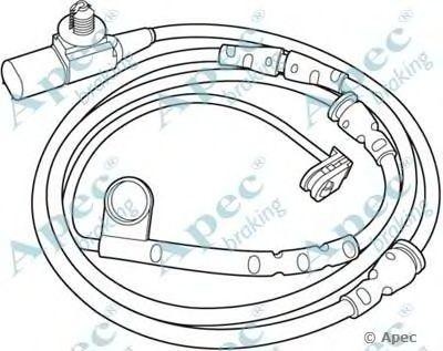 Датчик износа тормозных колодок WIR5186 APEC BRAKING