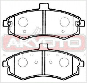 Колодки тормозные дисковые AKD-1060 AKYOTO