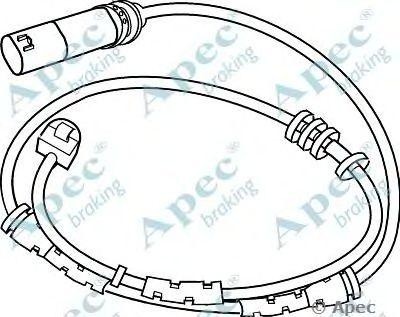 Датчик износа тормозных колодок WIR5264 APEC BRAKING