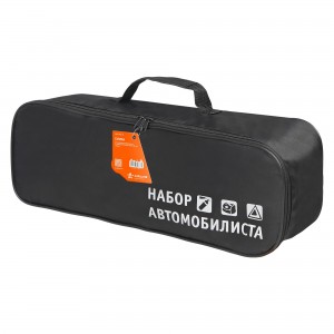 СУМКА ДЛЯ НАБОРА АВТОМОБИЛИСТА С ШЕЛКОГРАФИЕЙ (45Х15Х15 СМ), ЧЕРНАЯ ANA-BAG-01 AIRLINE