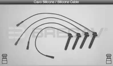 Провода высоковольтные системы зажигания (комплект) 35515 BRECAV
