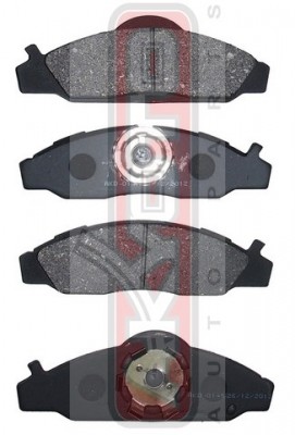 Колодки тормозные дисковые AKD-0145 AKYOTO