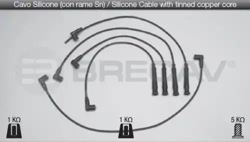 Жгут проводов 04.500 BRECAV