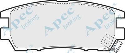 Колодки тормозные дисковые PAD794 APEC BRAKING
