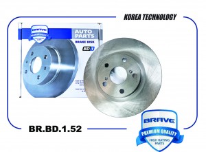 Диск тормозной BRBD152 BRAVE