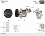 Компрессор кондиционера 970106 AHE