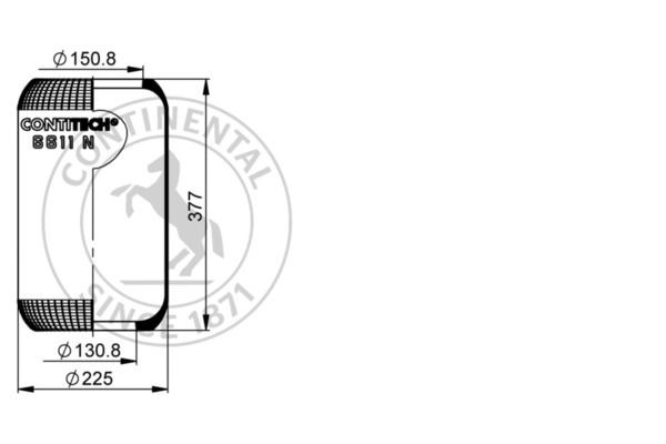 Деталь 6611N CONTITECH
