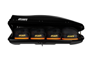 Бокс ATLANT Diamond 430л (184*80*44) черный глянец двухстороннее открывание 8592 ATLANT