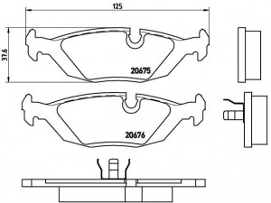 8020584050095 P06009 BREMBO