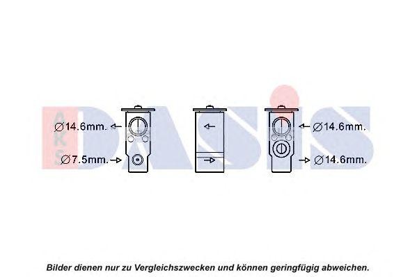Клапан кондиционера 840274N AKS DASIS