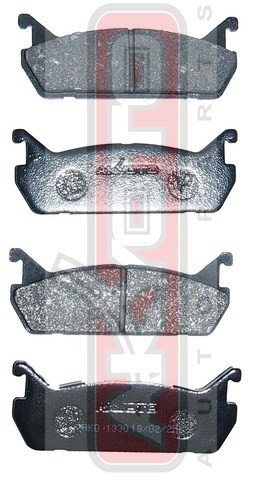Колодки тормозные дисковые AKD-1330 AKYOTO