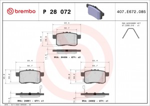 8020584109496 P28072 BREMBO