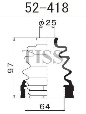 Пыльник ШРУСа 52418 1 56 MARUICHI