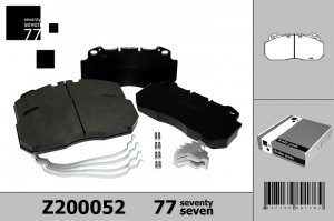 Колодки тормозные дисковые Z200052 77 SEVENTY SEVEN