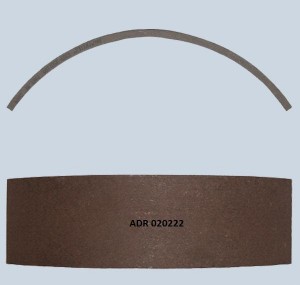 Накладка тормозная барабанных колодок ADR020222 ADR