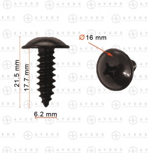 Болт крепления 1249306207BAV AVERS