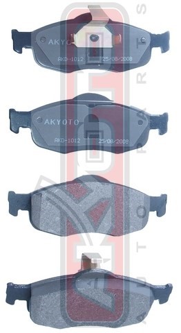 Колодки тормозные дисковые AKD-1012 AKYOTO