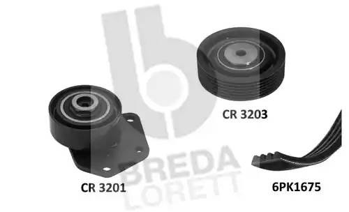Ремень приводной (комплект) KCA0027 BREDA LORETT