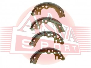 Колодки тормозные барабанные AKS-02201 AKYOTO