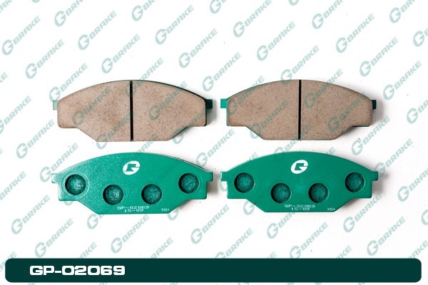 Колодки тормозные дисковые GP-02069 G BRAKE