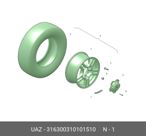 4680390003698 316300310101510 UAZ UAZ