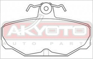 Колодки тормозные дисковые AKD-1200 AKYOTO