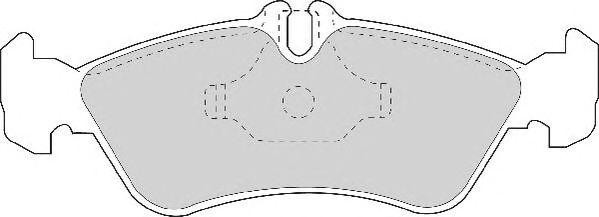 Колодки тормозные дисковые AVR137 ABEX