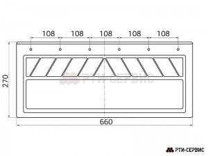 Брызговик 1151 RTI SERVIS