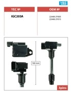 Катушка зажигания IGC203A YEC
