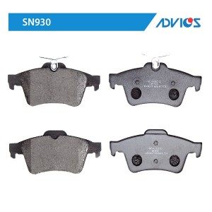 Колодки тормозные дисковые SN930 ADVICS