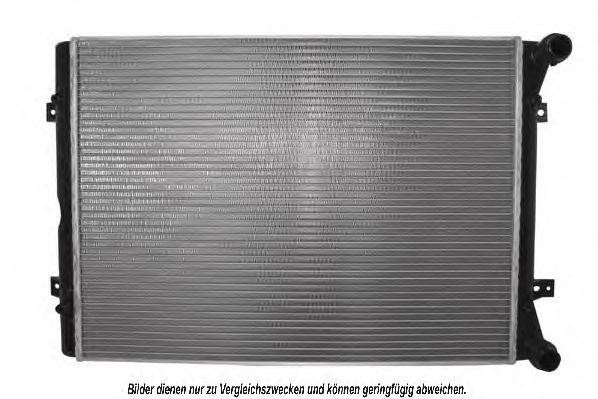 Радиатор охлаждения ДВС 040001N AKS DASIS