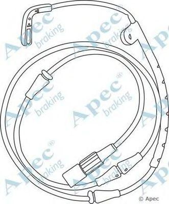 Датчик износа тормозных колодок WIR5211 APEC BRAKING