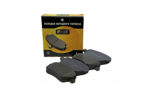 Колодки тормозные дисковые ED4-301R EVRODETAL