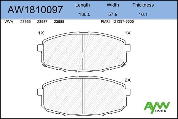 8801318066793 AW1810097 AYWI PARTS