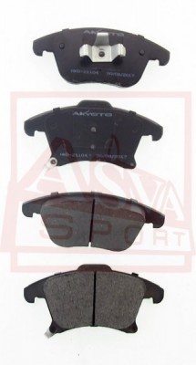 Колодки тормозные дисковые AKD-21104 AKYOTO