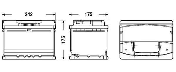 Батарея аккумуляторная DA612 DETA
