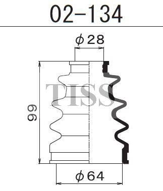 Пыльник ШРУСа 02134 1 56 MARUICHI