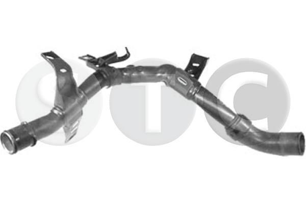 Патрубок системы охлаждения ДВС T403198 STC
