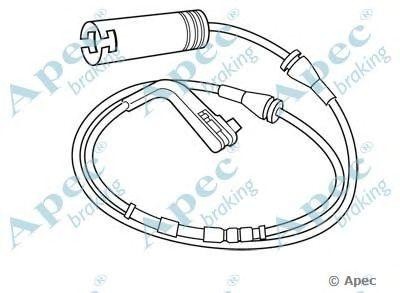 Датчик износа тормозных колодок WIR5143 APEC BRAKING