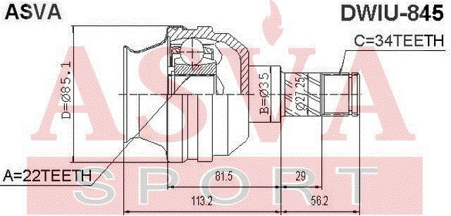 2305898000001 DWIU-845 ASVA