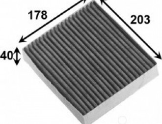 Фильтр салона AC23501 AZUMI