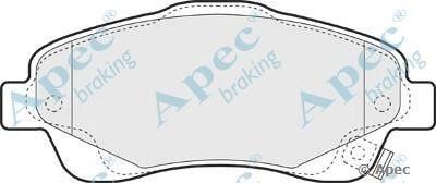Колодки тормозные дисковые PAD1333 APEC BRAKING