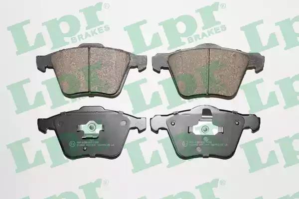 Колодки тормозные дисковые 05P1237 LPR