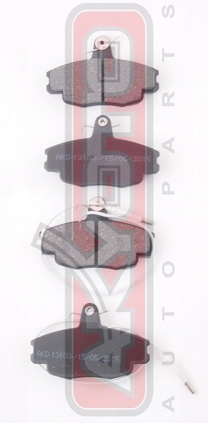 Колодки тормозные дисковые AKD-13103 AKYOTO
